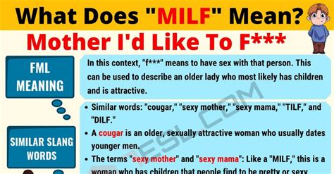 MILF definition and meaning 